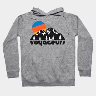 Retro Voyageurs ))(( Tourist Souvenir National Park Design Hoodie